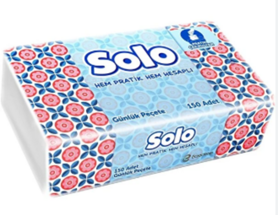 SOLO ÇEK-AL MENDİL 150'Lİ